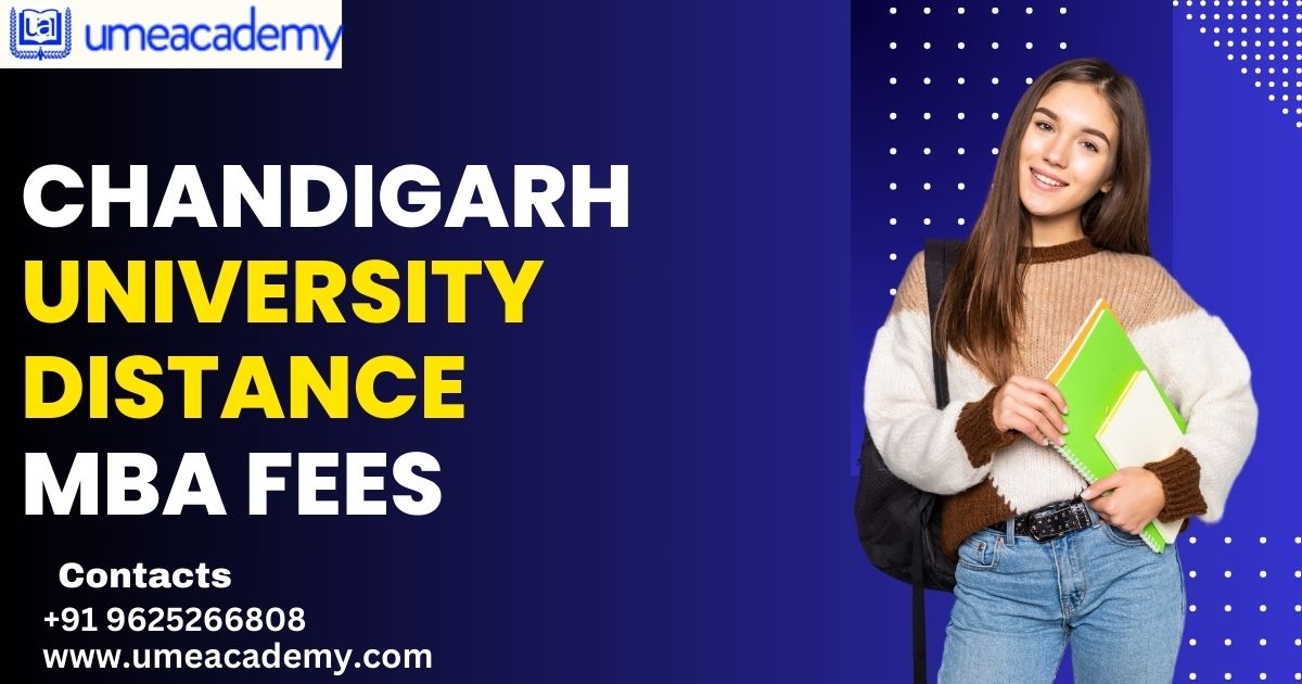 Chandigarh University Distance Mba Fees